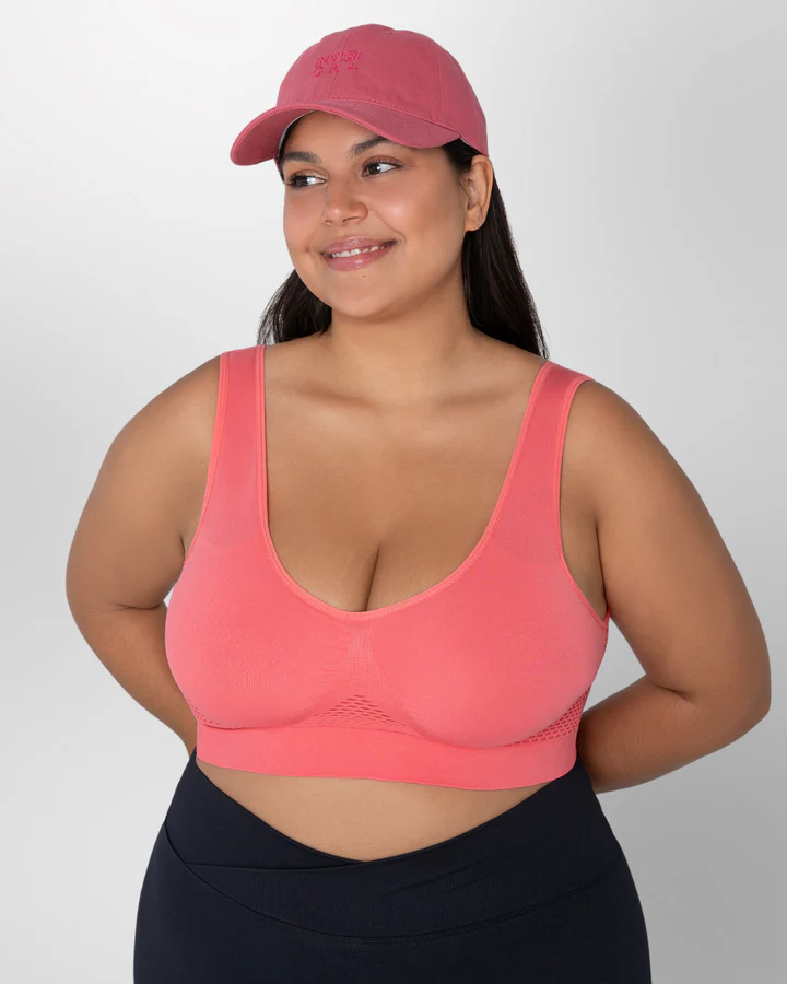 InvisiBra "Air" - Comfortable Wireless Sports Bra