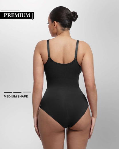 PREMIUM Body mit Panty und breiteren Trägern