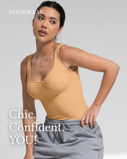 Premium Shaping Top with Wide Straps