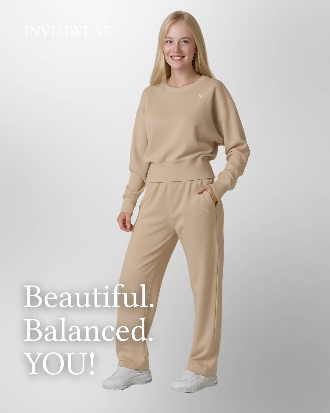 Loungewear - Langarmshirt mit Rippbündchen