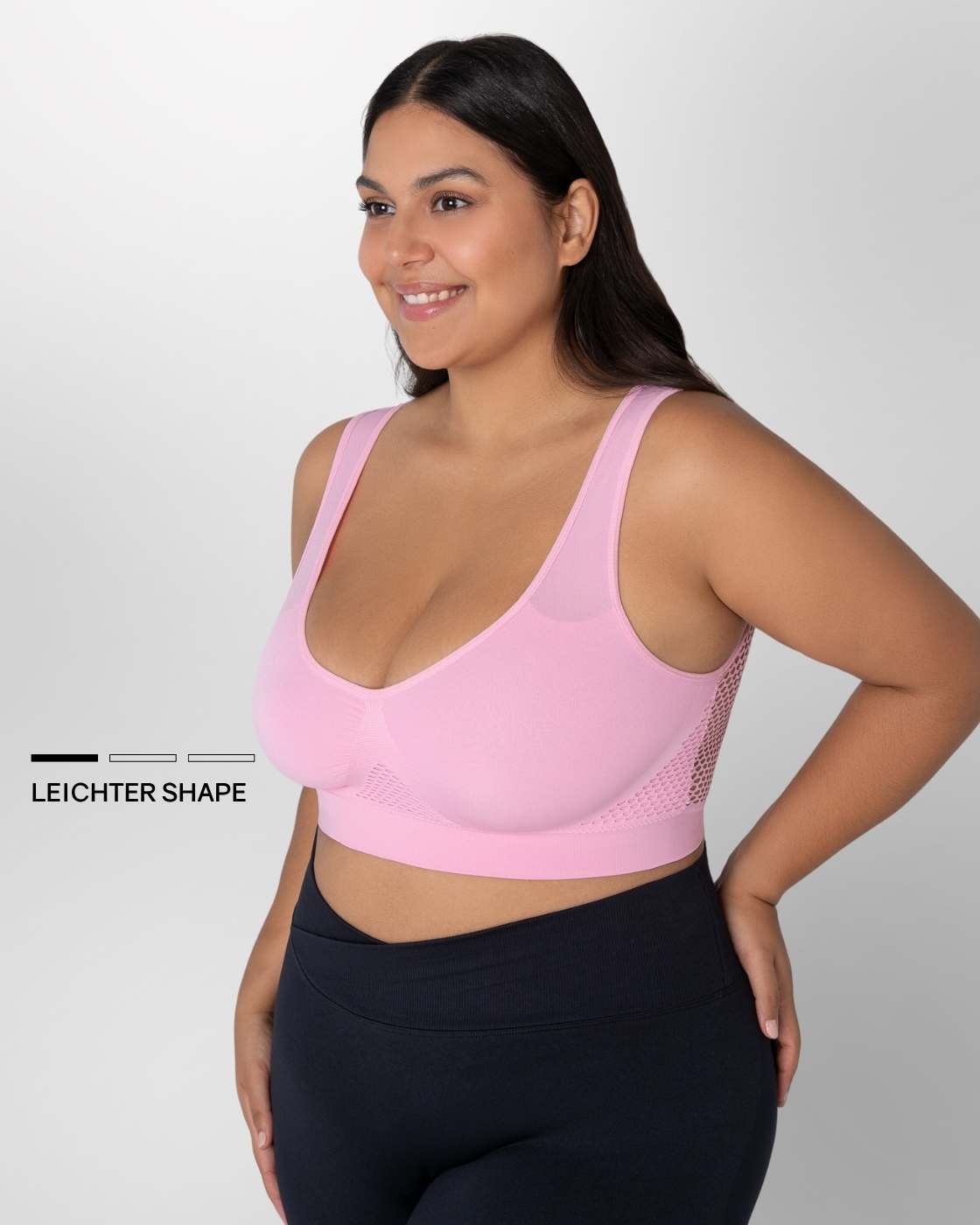 InvisiBra "Air" - Comfortable Wireless Sports Bra