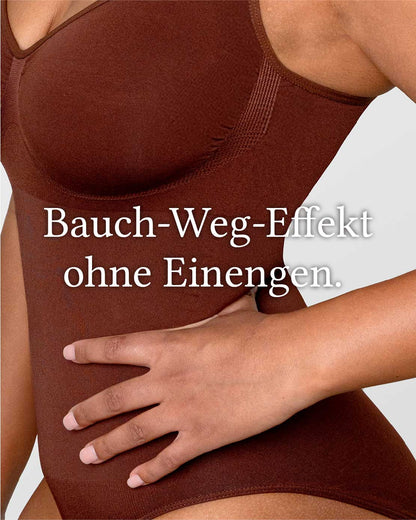 PREMIUM | Shapewear Panty Bodysuit | Extra wide straps | Medium Shape