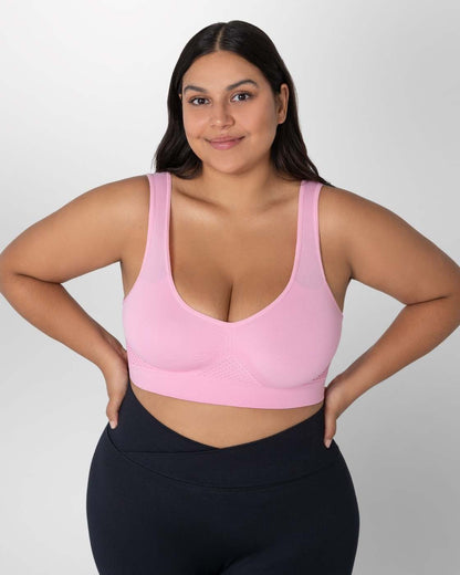 InvisiBra "Air" - Comfortable Wireless Sports Bra