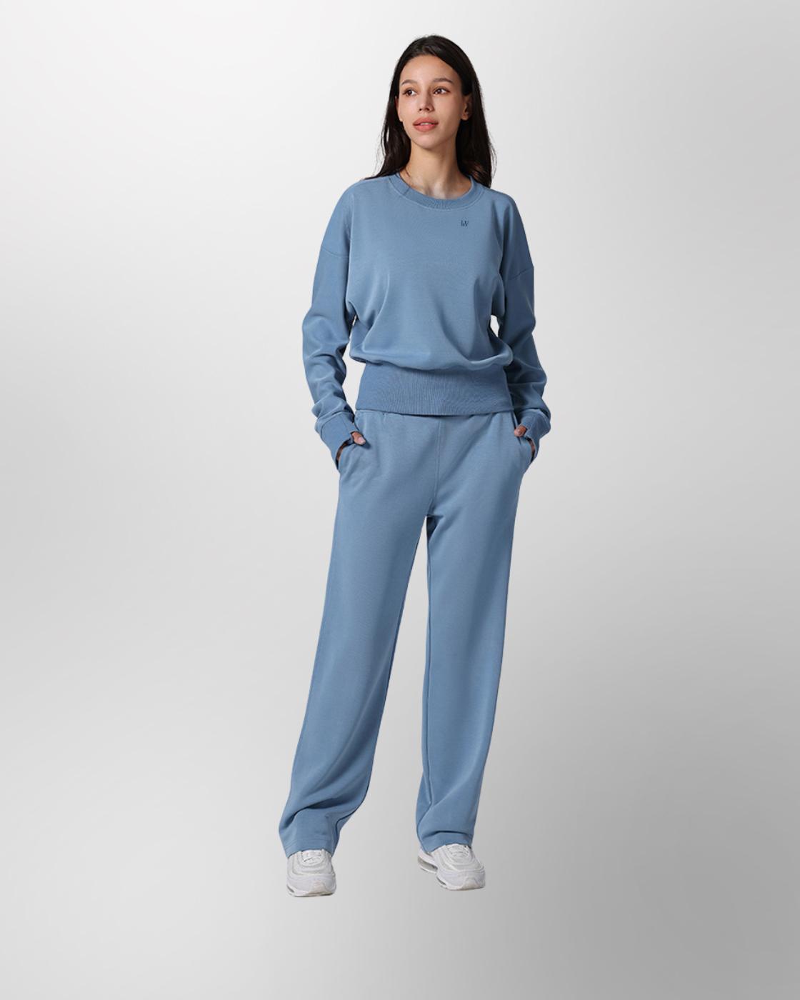 Loungewear - Hose mit ausgestelltem Bein