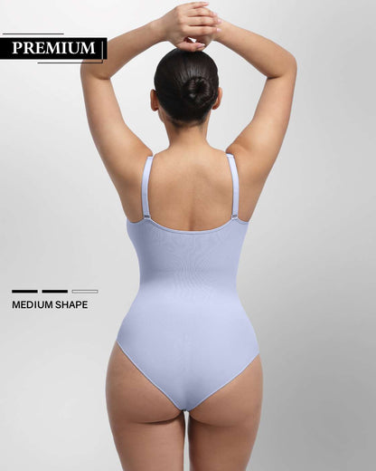 PREMIUM Body mit Panty und breiteren Trägern