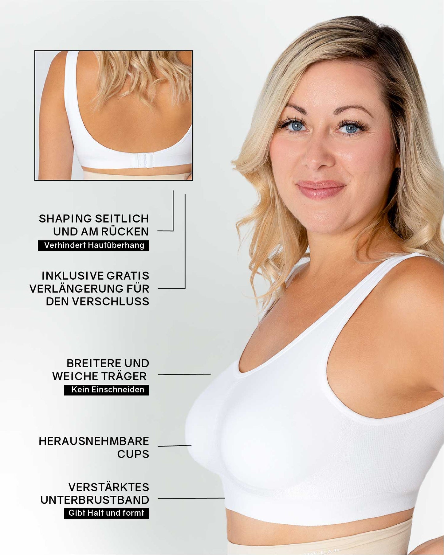 InvisiBra "Comfy" - Wireless Feel-Good Bra