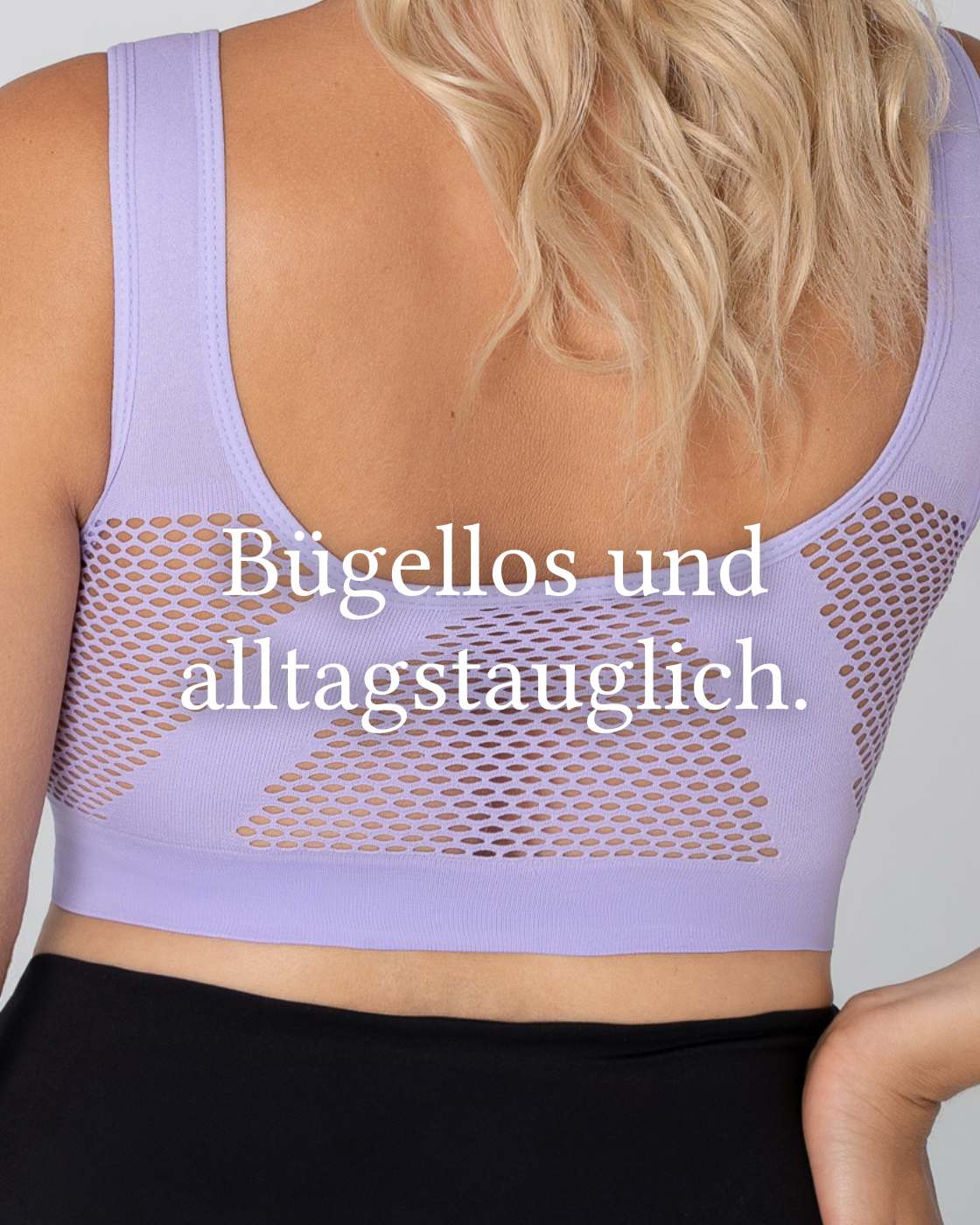 InvisiBra "Air" - Comfortable Wireless Sports Bra