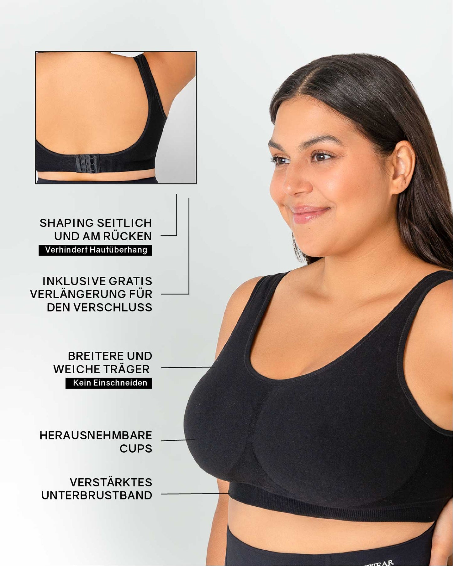 InvisiBra "Comfy" - Wireless Feel-Good Bra