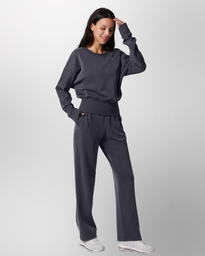 Loungewear - Hose mit ausgestelltem Bein