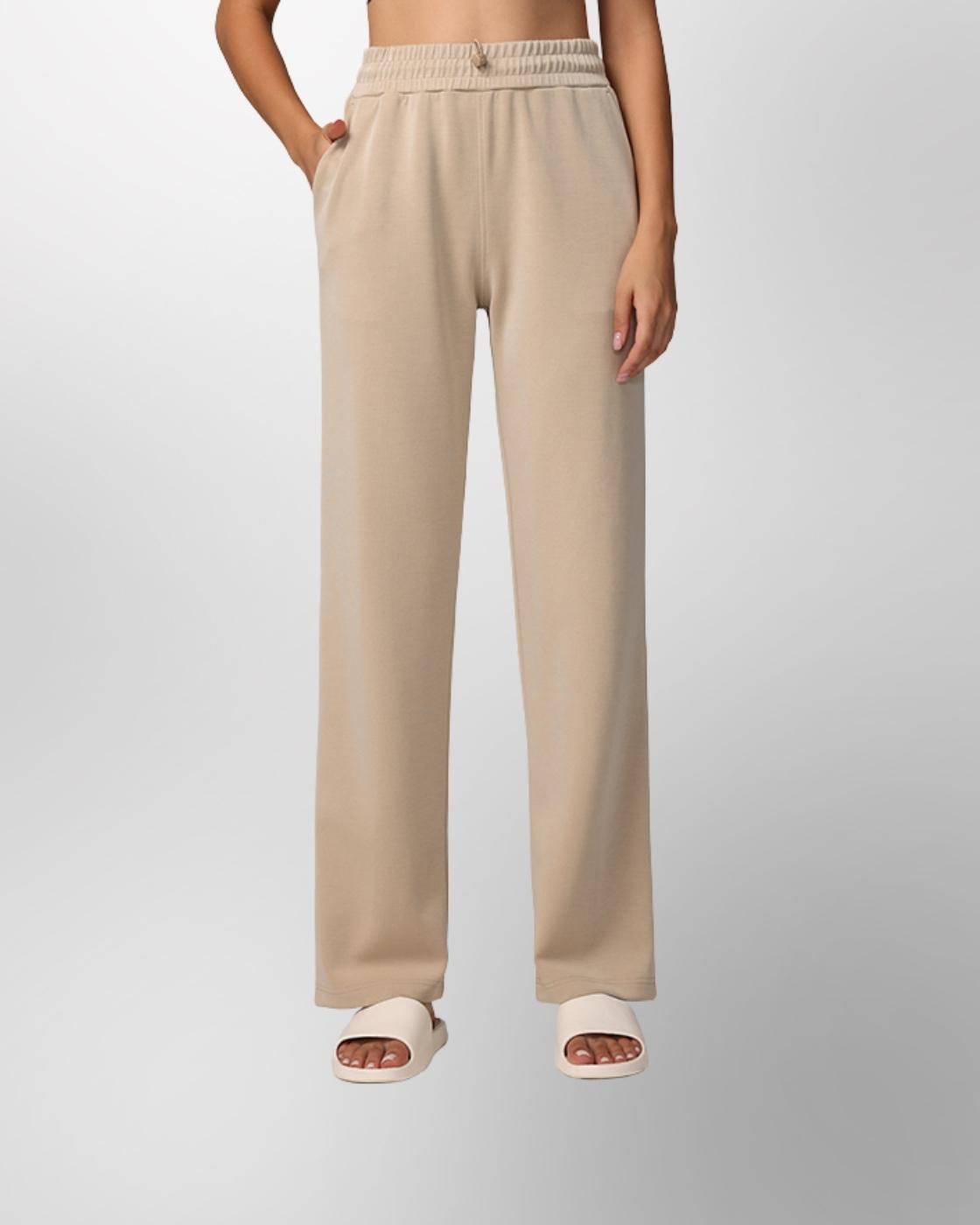 Loungewear - Hose mit ausgestelltem Bein