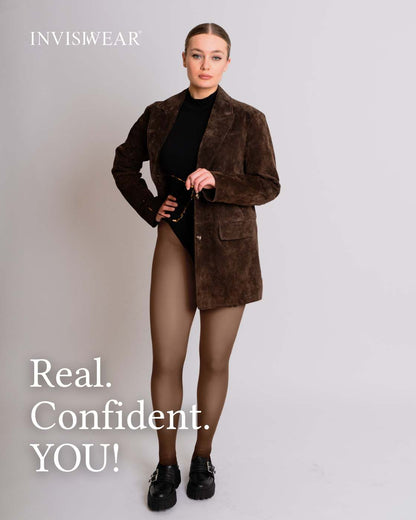 InvisiTights® | Fleece-lined Tights | WORLD’S FIRST with lined feet