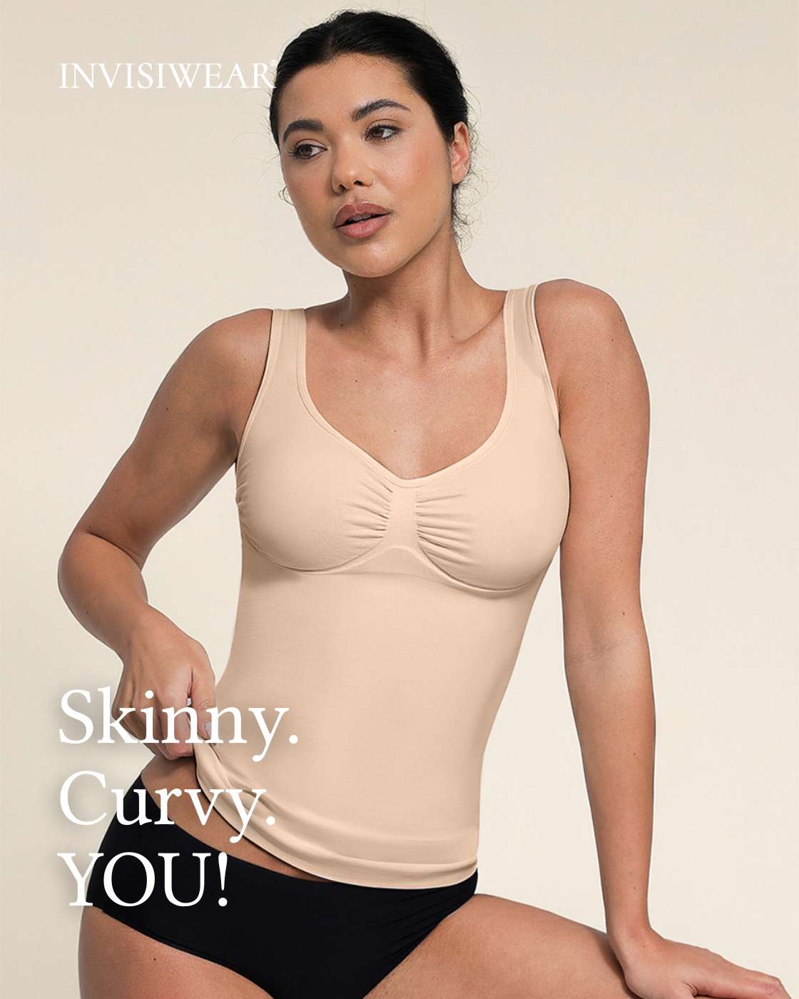 Premium Shaping Top with Wide Straps