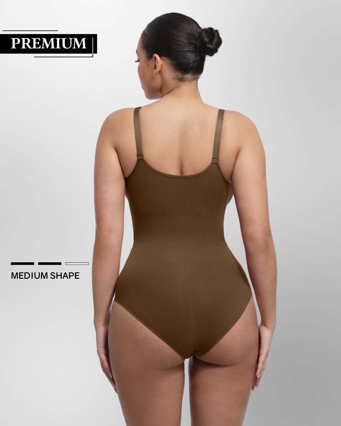 PREMIUM Body mit Panty und breiteren Trägern