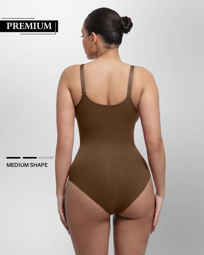 PREMIUM Body mit Panty und breiteren Trägern