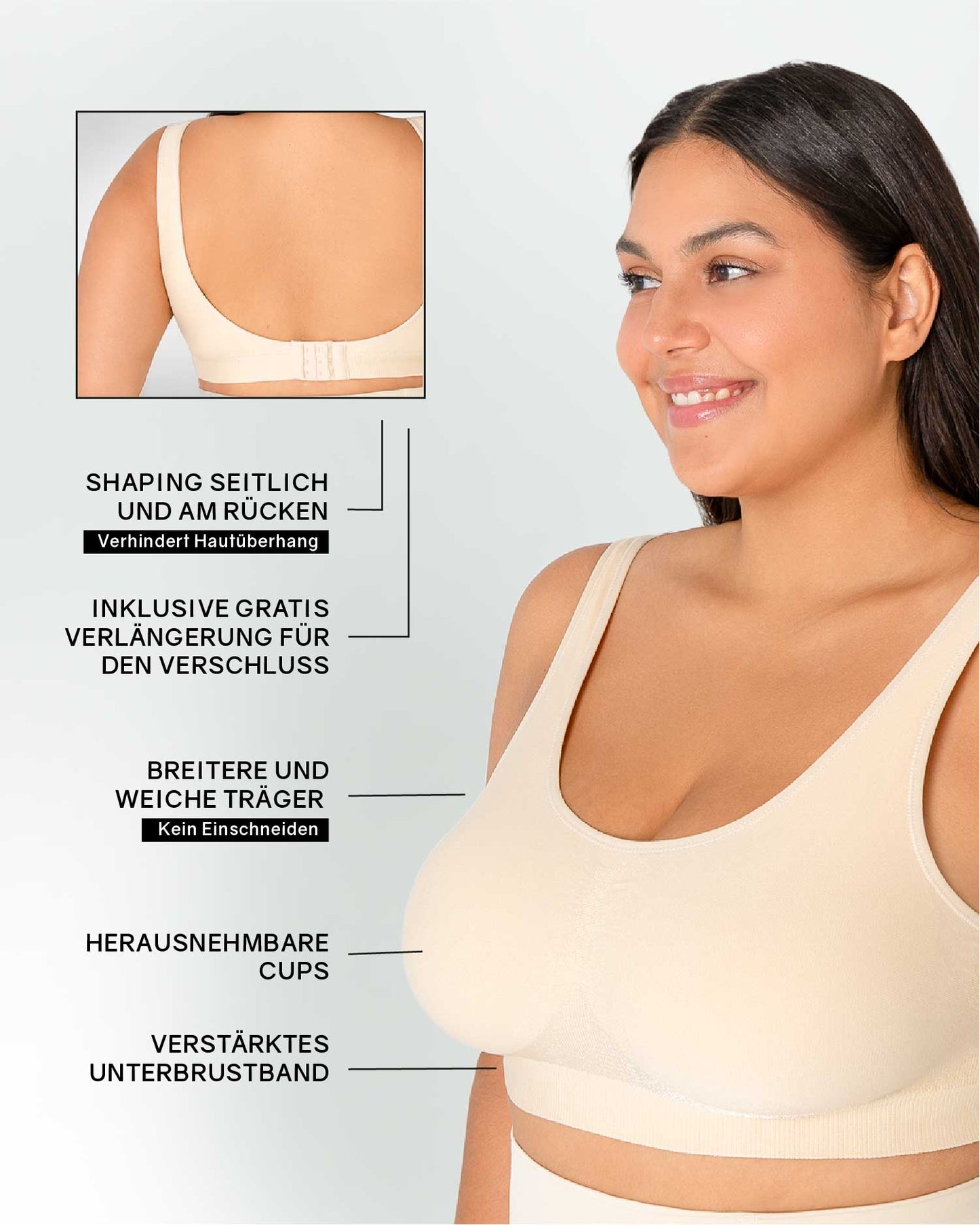 InvisiBra "Comfy" - Wireless Feel-Good Bra