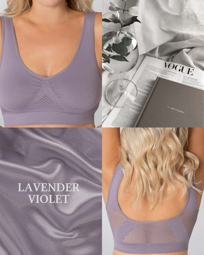 InvisiBra "Air" - Comfortable Wireless Sports Bra