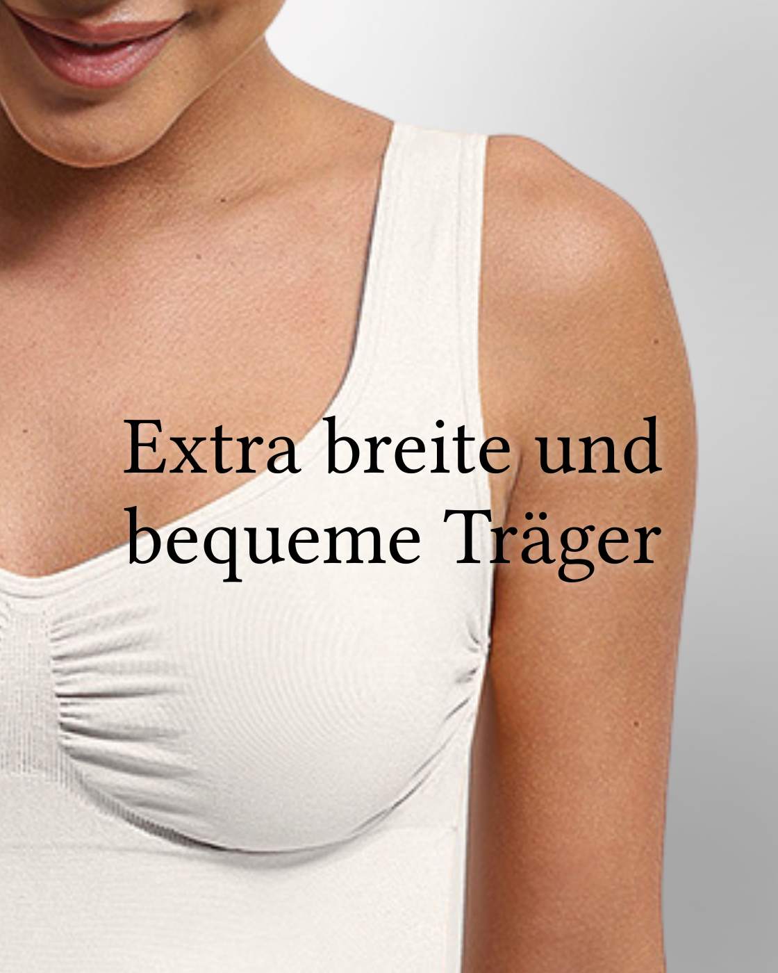 Premium Shaping Top with Wide Straps