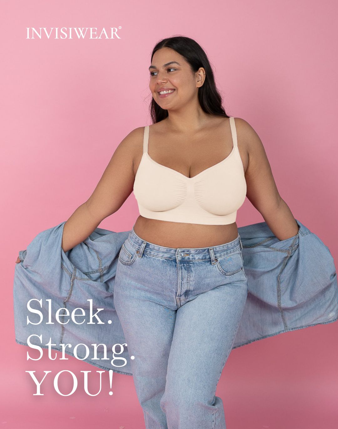 InvisiBra "Soft" - Wireless Slip-On Bra