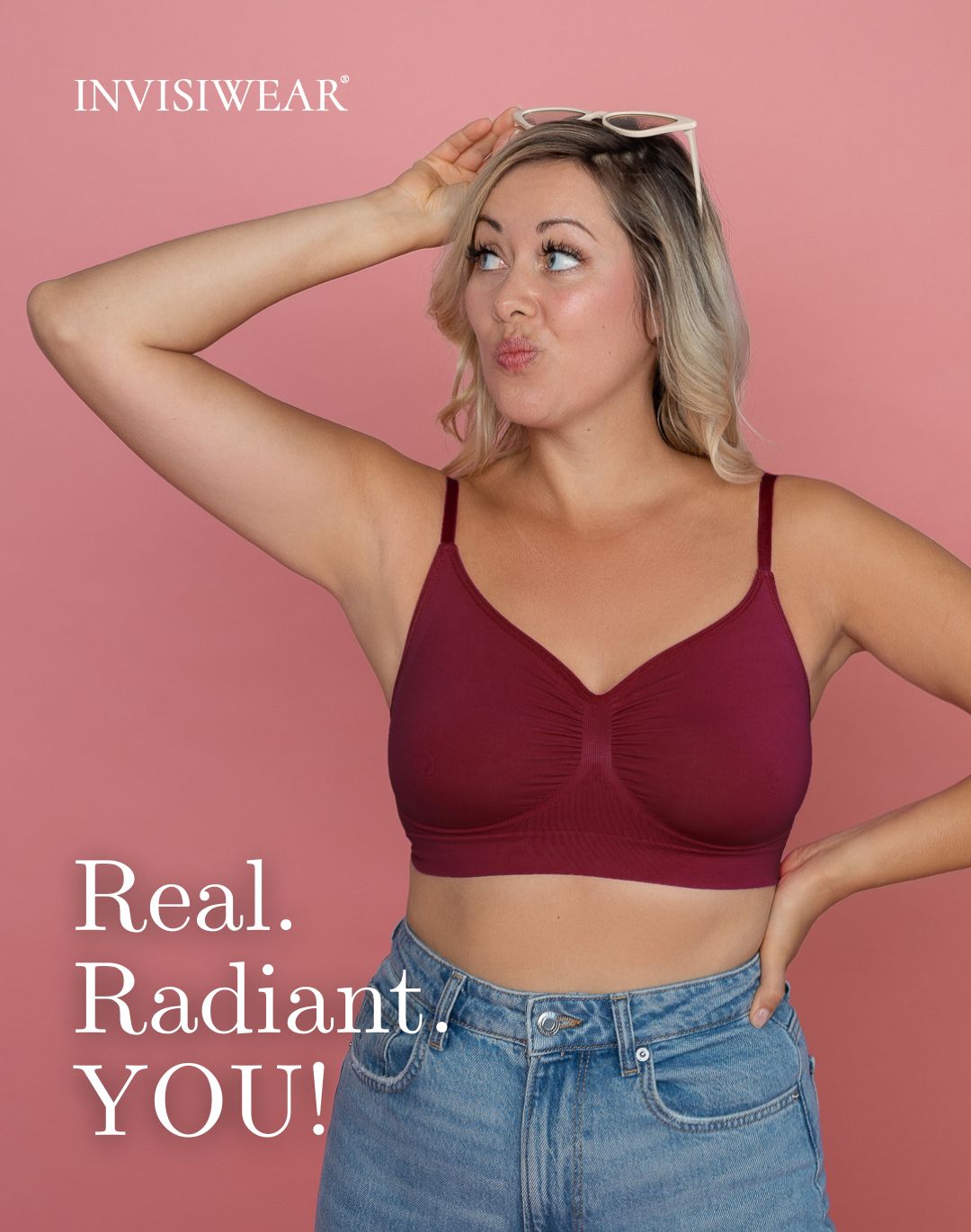 InvisiBra "Soft" - Wireless Slip-On Bra