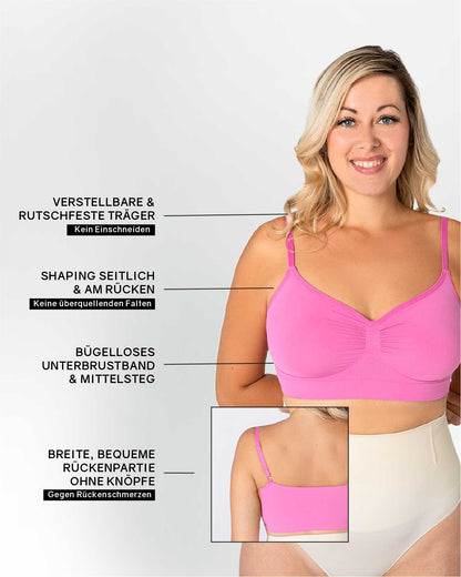 InvisiBra "Soft" - Wireless Slip-On Bra