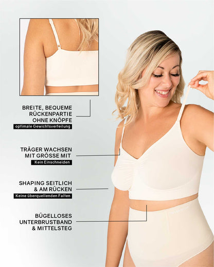 InvisiBra "Soft" - Wireless Slip-On Bra