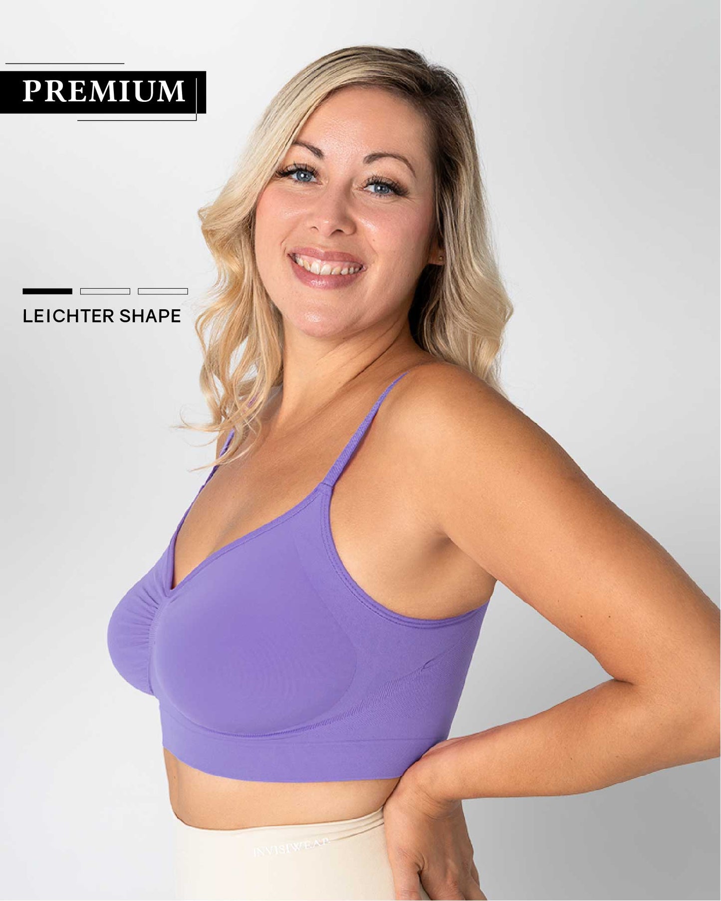 InvisiBra "Soft" - Wireless Slip-On Bra