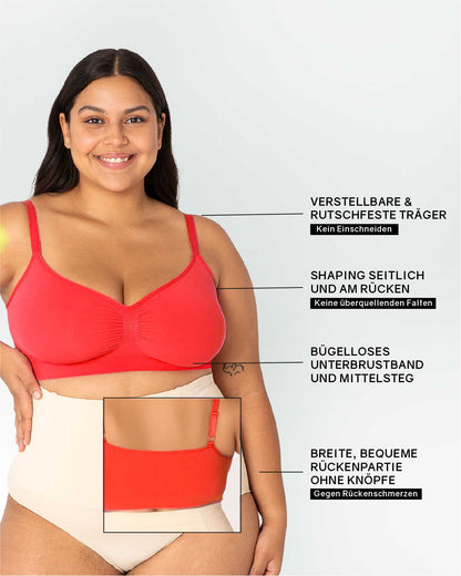 InvisiBra "Soft" - Wireless Slip-On Bra