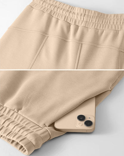 Loungewear - Hose mit ausgestelltem Bein