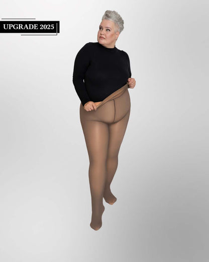 InvisiTights® | Fleece-lined Tights | WORLD’S FIRST with lined feet