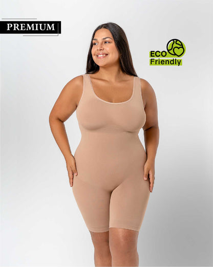 PREMIUM | Shapewear Shorts Bodysuit | extra wide straps | Eco 🌱