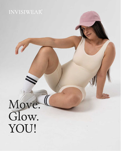 PREMIUM | Shapewear Shorts Bodysuit | extra wide straps | Eco 🌱