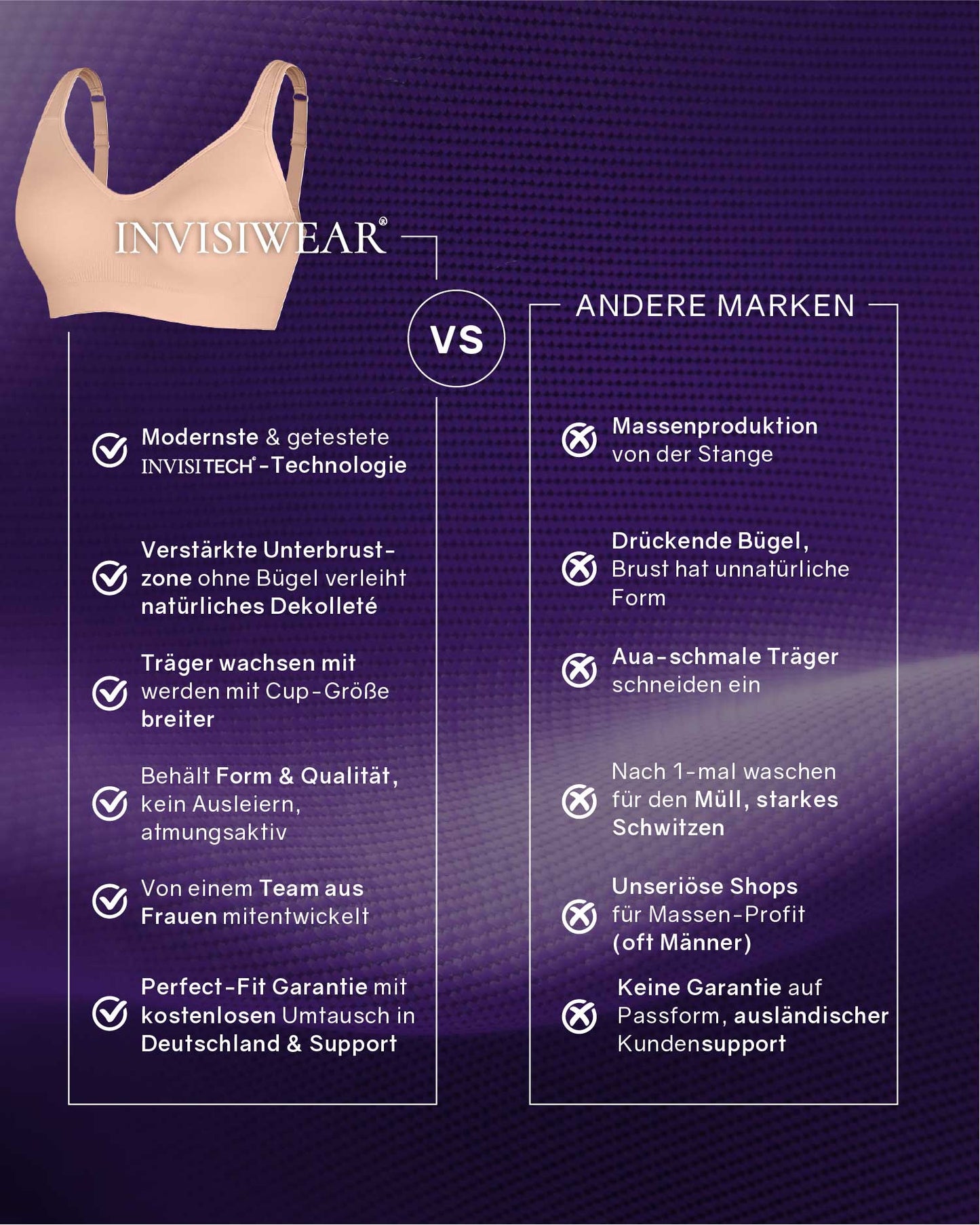 PREMIUM InvisiBra "Supreme Comfort"