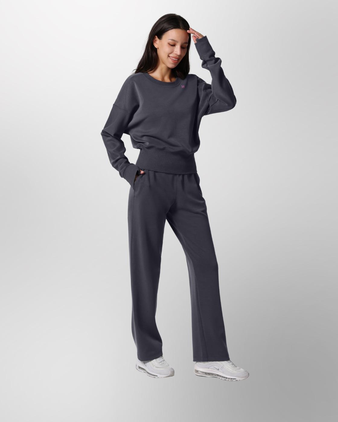 Loungewear - Hose mit ausgestelltem Bein