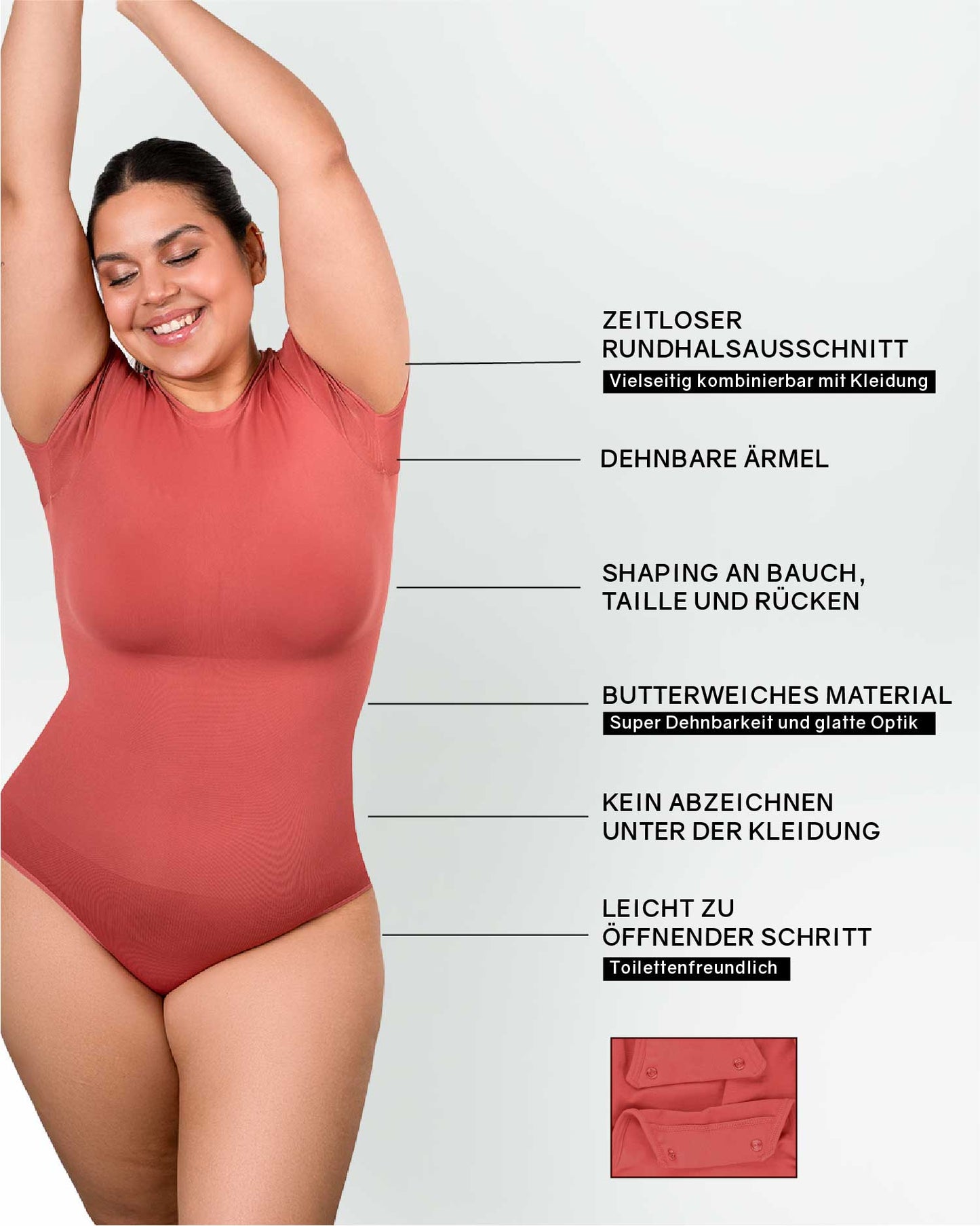 InvisiShape - Shaping Body T-Shirt