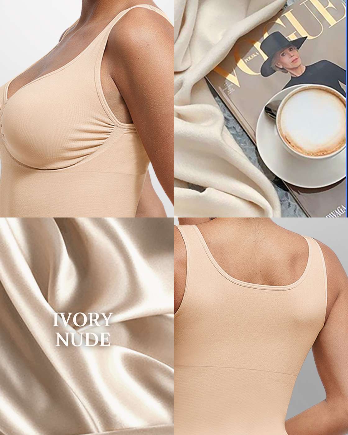 Premium Shaping Top with Wide Straps