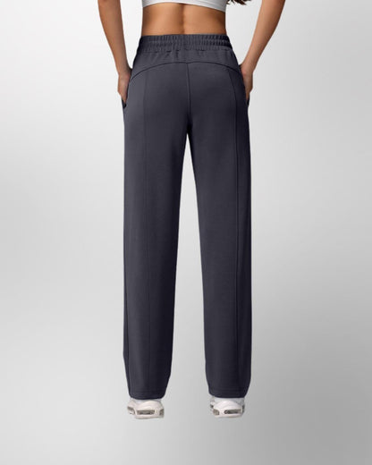 Loungewear - Hose mit ausgestelltem Bein
