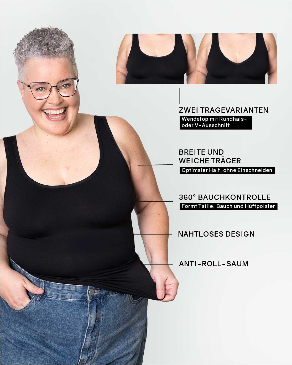 PREMIUM InvisiShape - Shaping Top